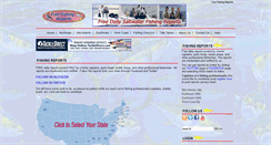 Desktop Screenshot of freefishingreports.net